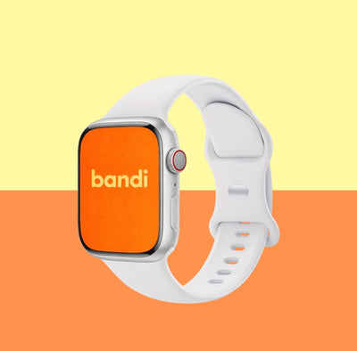 Silicone Apple Watch Strap - White