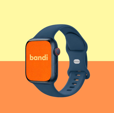 Silicone Apple Watch Strap - Dark Blue