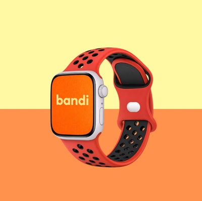 Silicone Sport Apple Watch Strap - Red