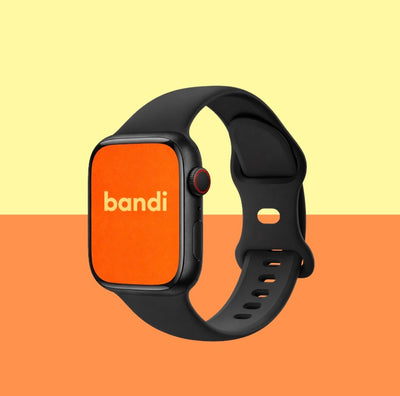 Silicone Apple Watch Strap - Black