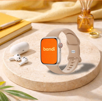 Silicone Apple Watch Strap - Milk Tea