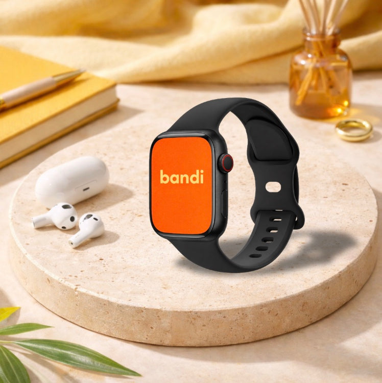 Silicone Apple Watch Strap - Black