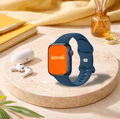 Silicone Apple Watch Strap - Dark Blue