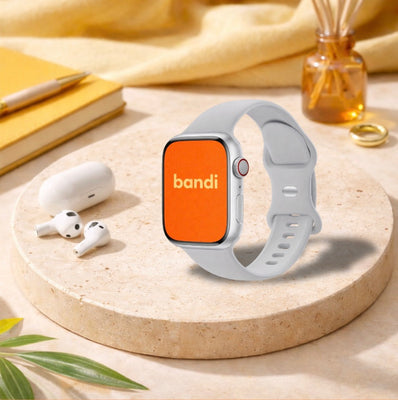 Silicone Apple Watch Strap - Grey