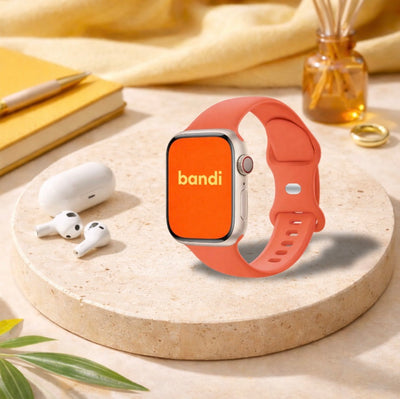 Silicone Apple Watch Strap - Hawthorn Red