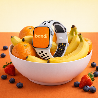 Silicone Sport Apple Watch Strap -  White