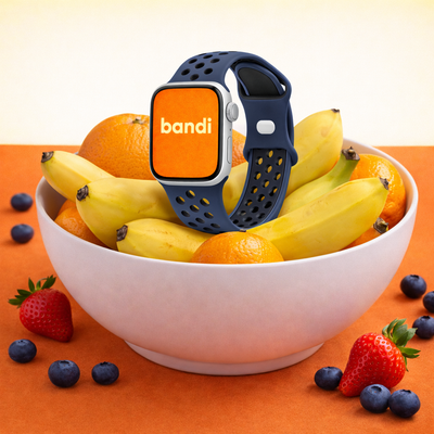 Silicone Sport Apple Watch Strap - Blue